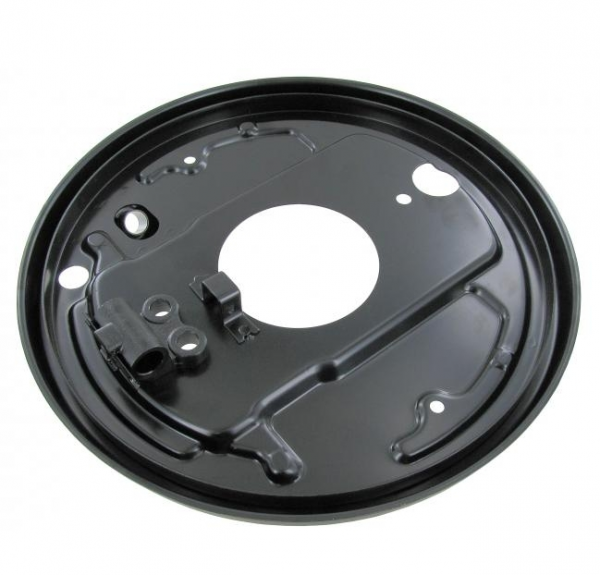 Rear brake backing plate left Bus 8.1967 until 7.1970